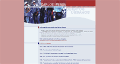 Desktop Screenshot of carlospensa.com.ar